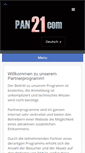 Mobile Screenshot of partner.pan21.com
